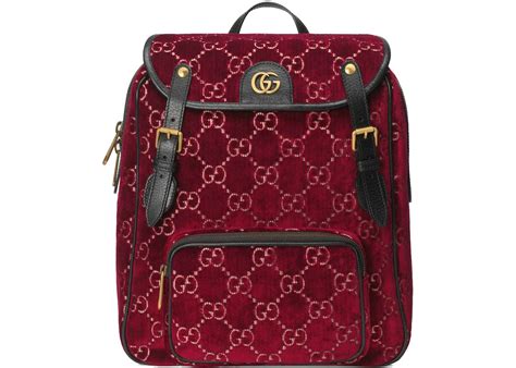 gucci gg 01242|gucci emblem backpack.